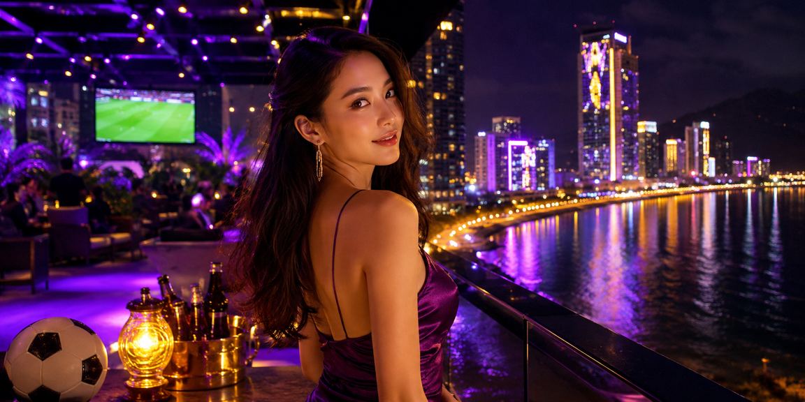 Người hâm mộ bóng đá tại Đà Nẵng xem kèo cá cược trực tuyến trên bãi biển