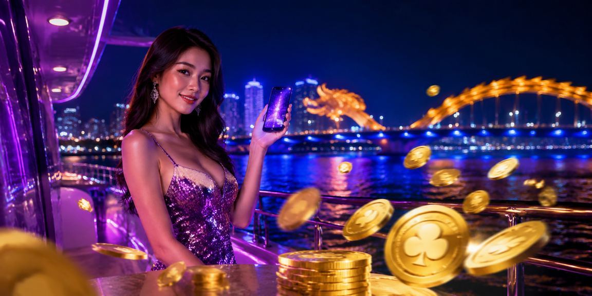 Người dùng Đà Nẵng trải nghiệm casino trực tuyến trên điện thoại di động ban đêm